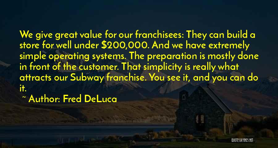 Fred DeLuca Quotes 1402656