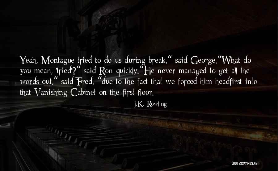 Fred George Weasley Quotes By J.K. Rowling Fred George Weasley Quotes By J.K. Rowling