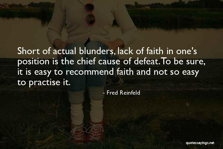 Fred Reinfeld Quotes 1091385