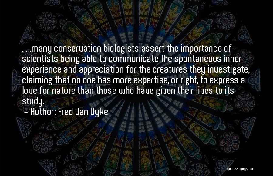 Fred Van Dyke Quotes 653892