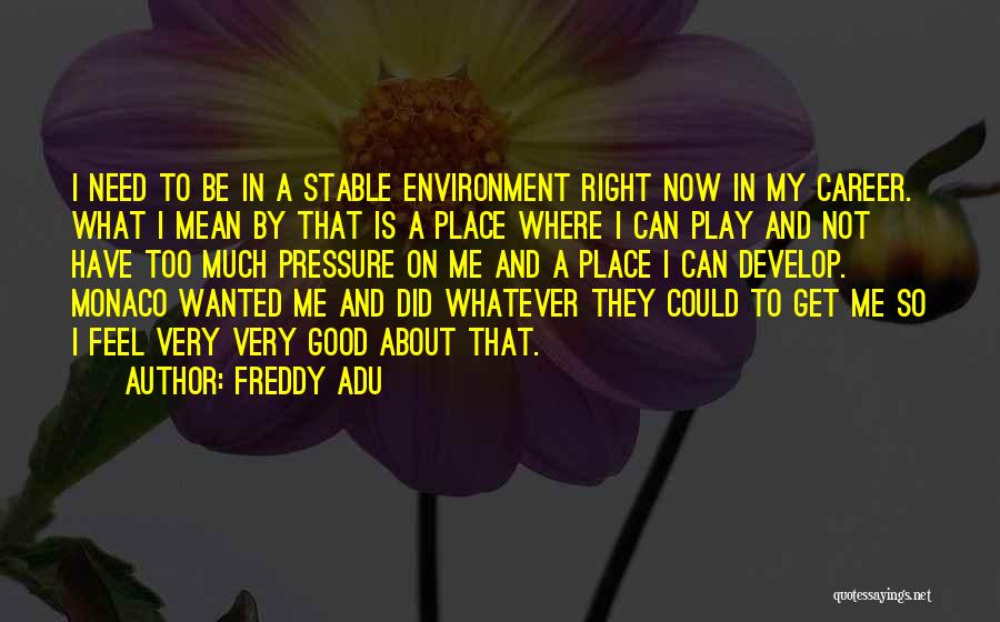 Freddy Adu Quotes 886908