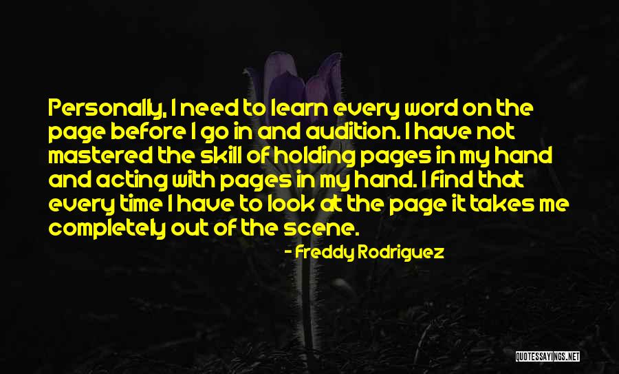 Freddy Rodriguez Quotes 1564773