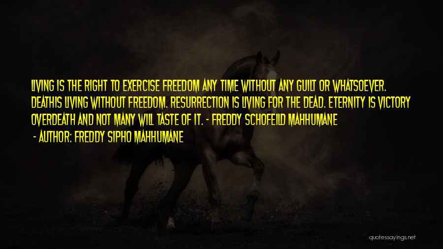 Freddy Sipho Mahhumane Quotes 1763618
