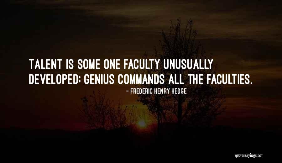 Frederic Henry Quotes By Frederic Henry Hedge