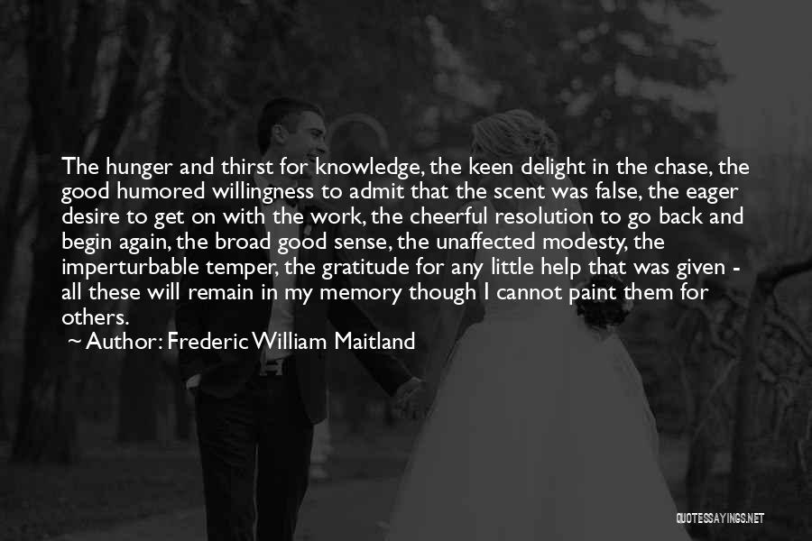 Frederic William Maitland Quotes 387464