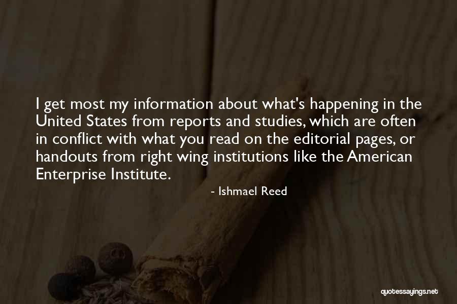 Frederick Bruner Quotes By Ishmael Reed