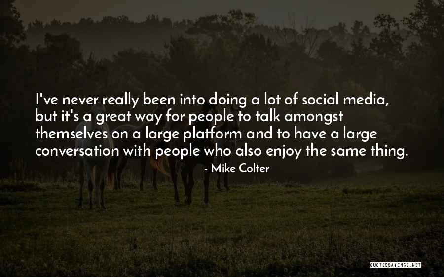 Frederick Bruner Quotes By Mike Colter