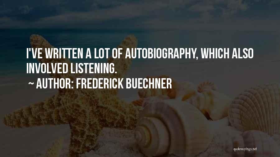 Frederick Buechner Quotes 699098