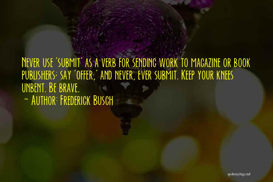 Frederick Busch Quotes 1710701