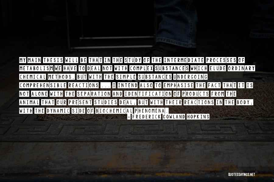 Frederick Gowland Hopkins Quotes 1771207 Frederick Gowland Hopkins Quotes 1771207