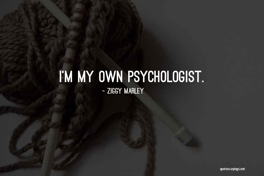 Frederick Gunn Quotes By Ziggy Marley