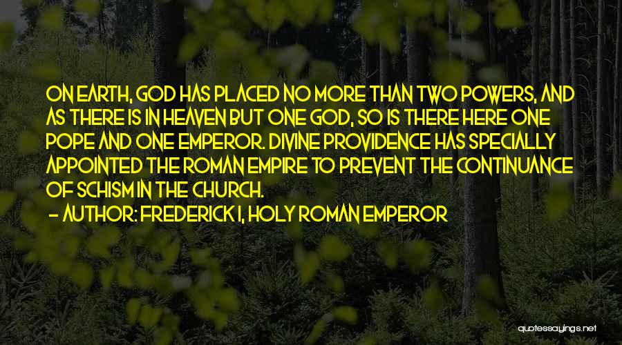 Frederick I, Holy Roman Emperor Quotes 644603