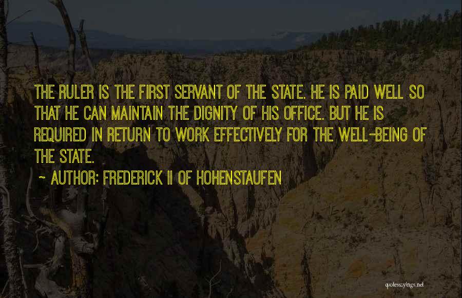 Frederick Ii Hohenstaufen Quotes By Frederick II Of Hohenstaufen