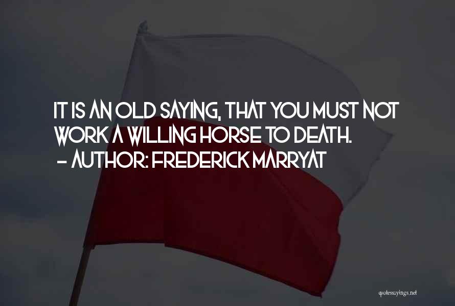 Frederick Marryat Quotes 770684