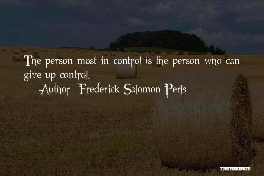 Frederick Salomon Perls Quotes 452853