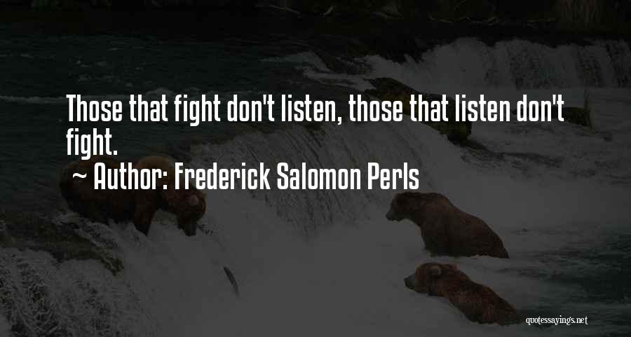 Frederick Salomon Perls Quotes 811817