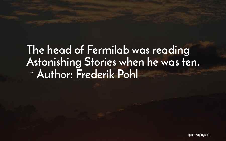 Frederik Pohl Quotes 1050875