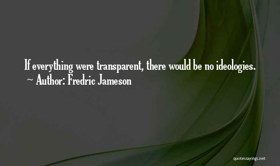 Fredric Jameson Quotes 738933