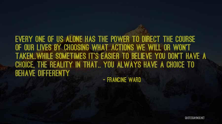 Fredson Hall Quotes By Francine Ward