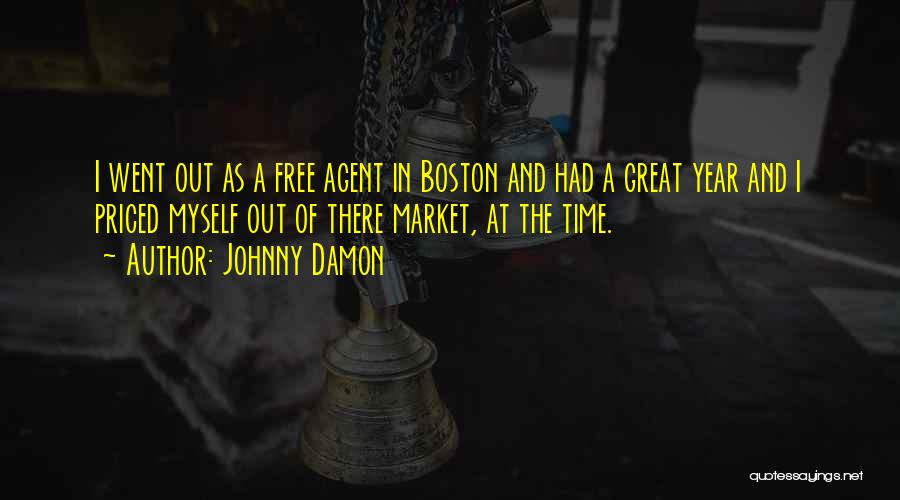 Free Agent Quotes By Johnny Damon