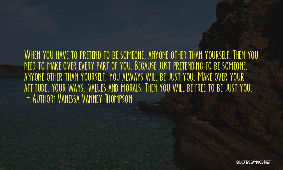 Free And Beautiful Quotes By Vanessa Vanney Thompson