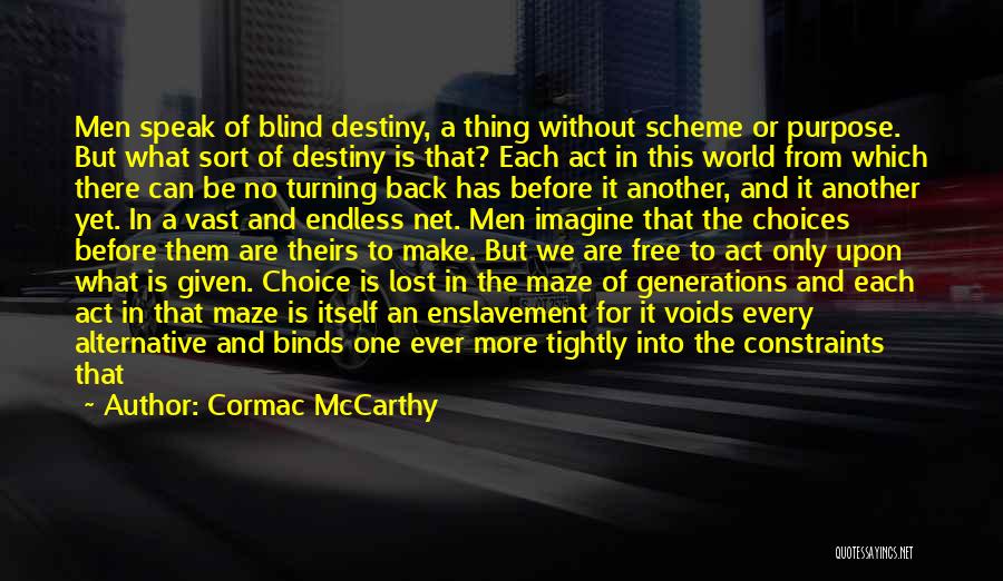Free Blind Quotes By Cormac McCarthy