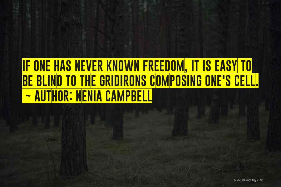 Free Blind Quotes By Nenia Campbell