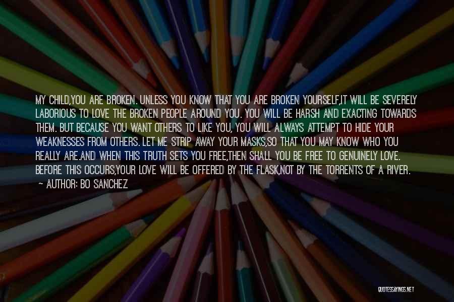 Free Broken Heart Quotes By Bo Sanchez