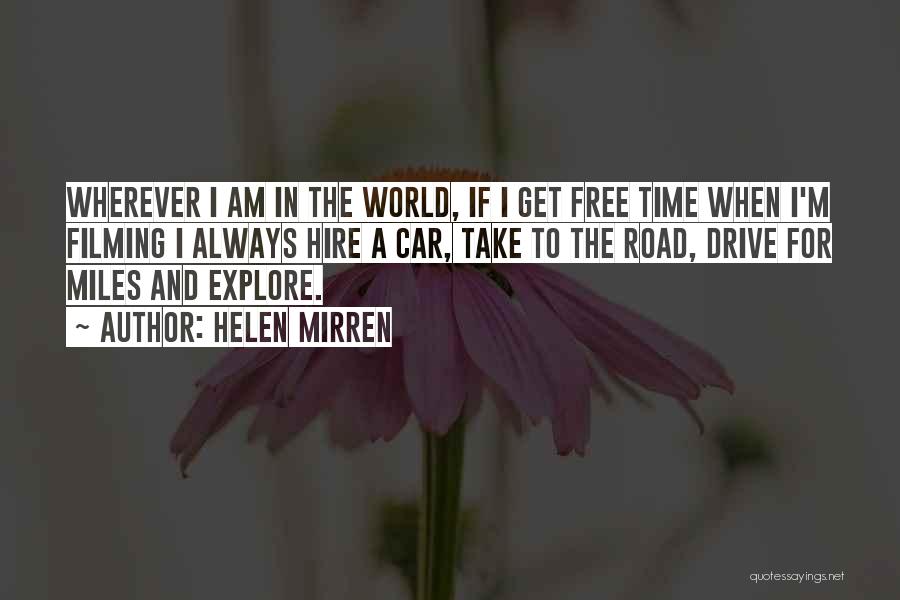 Free Car Quotes By Helen Mirren