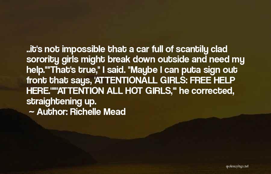 Free Car Quotes By Richelle Mead