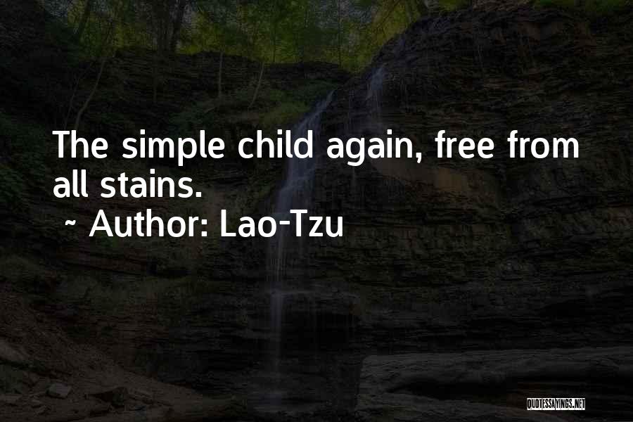 Free Child Quotes By Lao-Tzu