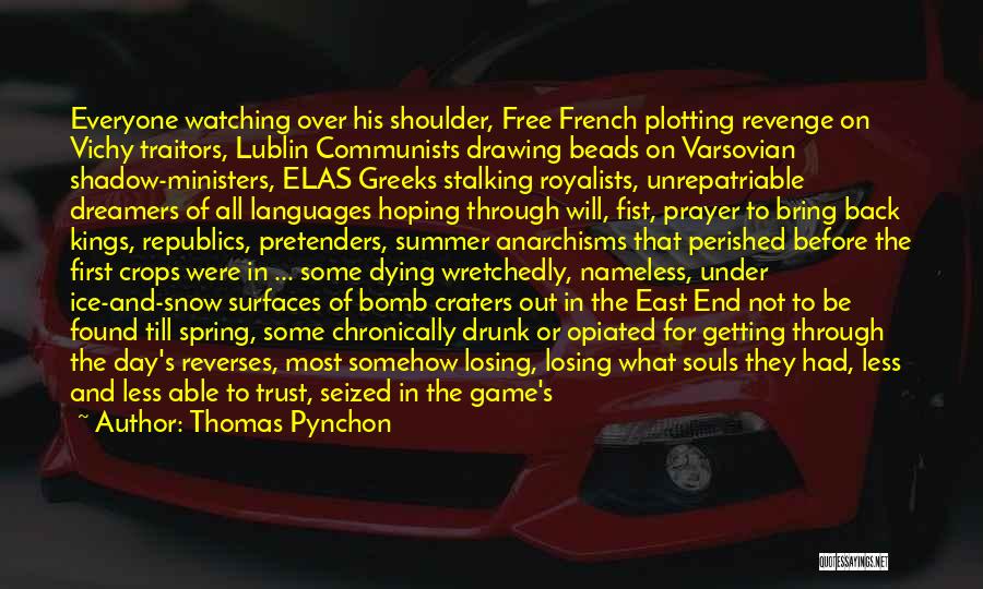 Free Daily Prayer Quotes By Thomas Pynchon