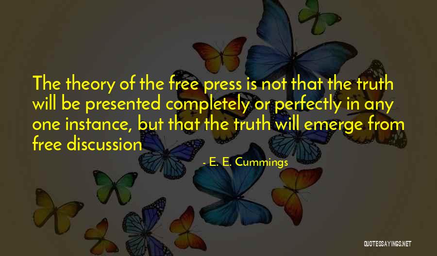 Free Discussion Quotes By E. E. Cummings Free Discussion Quotes By E. E. Cummings