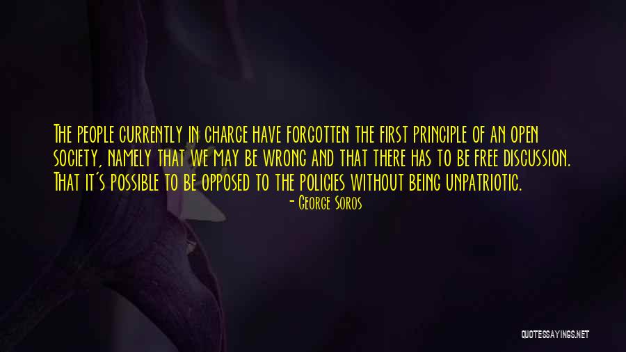Free Discussion Quotes By George Soros Free Discussion Quotes By George Soros