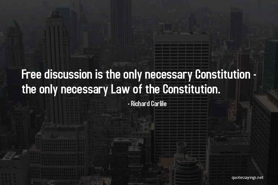 Free Discussion Quotes By Richard Carlile Free Discussion Quotes By Richard Carlile
