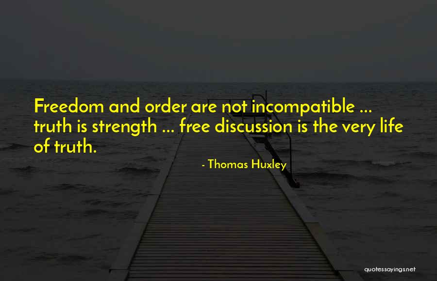 Free Discussion Quotes By Thomas Huxley Free Discussion Quotes By Thomas Huxley