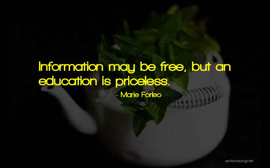 Free Education Quotes By Marie Forleo