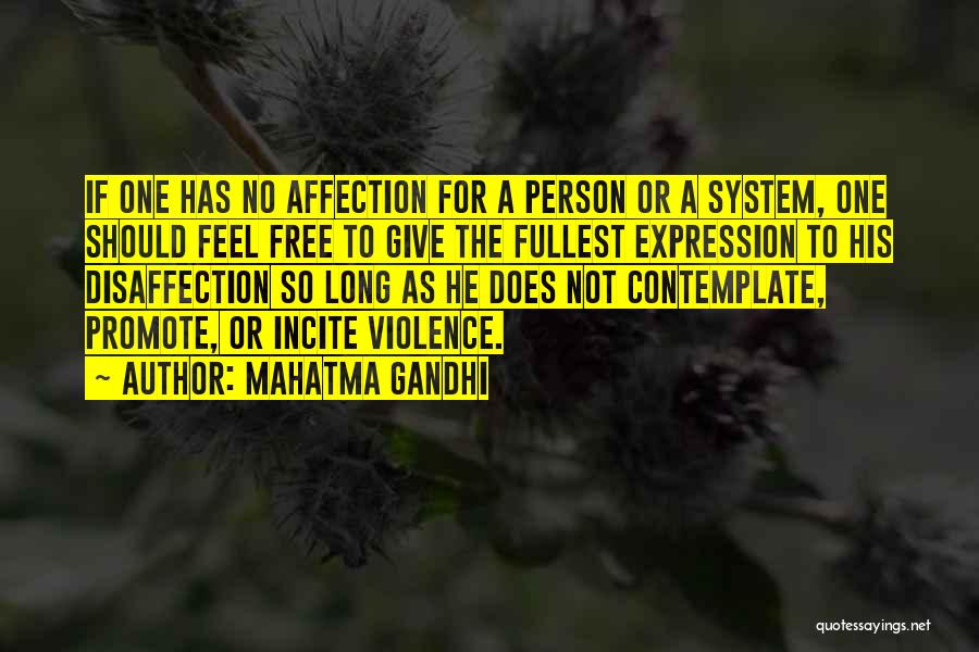 Free Expression Quotes By Mahatma Gandhi