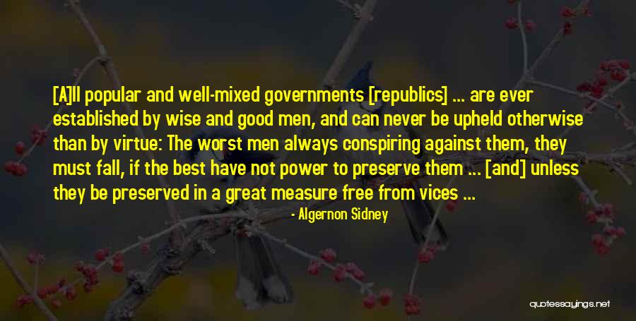 Free Fall Quotes By Algernon Sidney Free Fall Quotes By Algernon Sidney