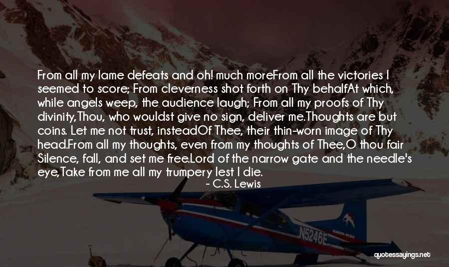 Free Fall Quotes By C.S. Lewis Free Fall Quotes By C.S. Lewis