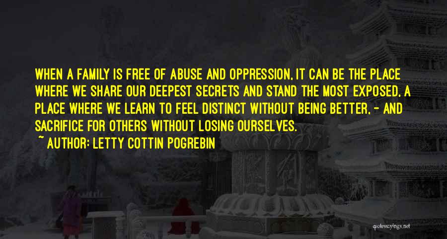 Free Feel Better Quotes By Letty Cottin Pogrebin