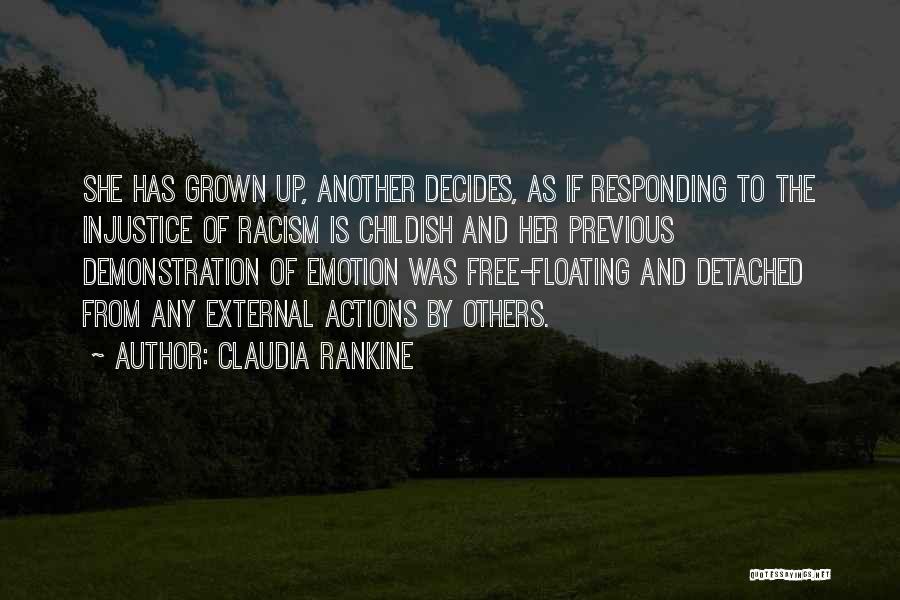 Free Floating Quotes By Claudia Rankine