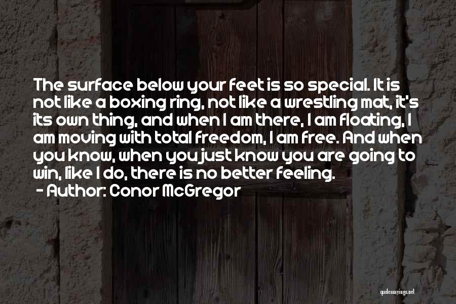 Free Floating Quotes By Conor McGregor
