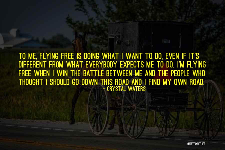 Free Flying Quotes By Crystal Waters Free Flying Quotes By Crystal Waters