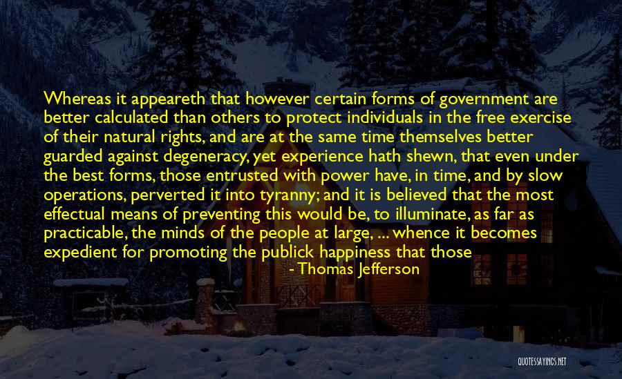 Free Forms For Quotes By Thomas Jefferson