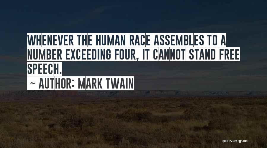 Free Four Quotes By Mark Twain