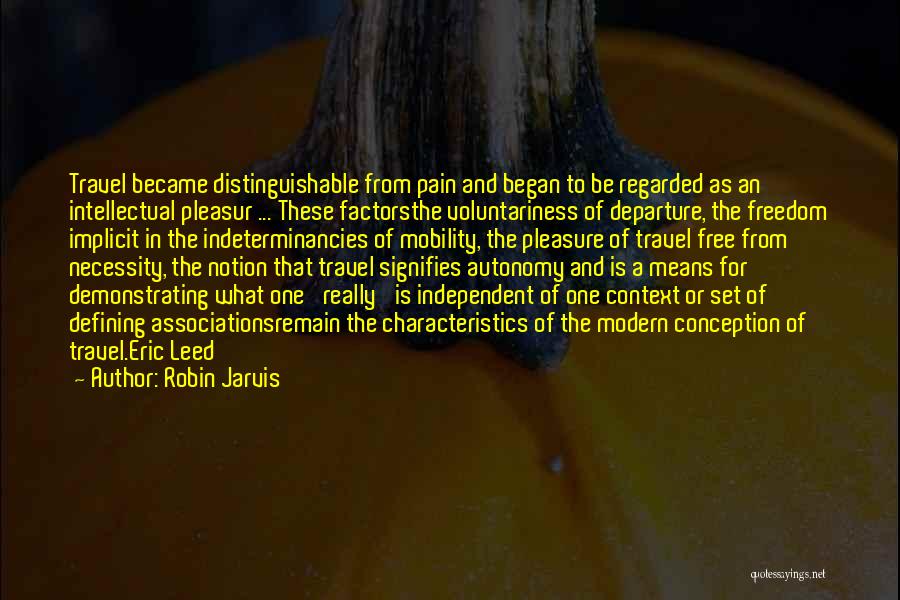 Free From Pain Quotes By Robin Jarvis