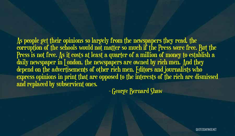 Free From Quotes By George Bernard Shaw