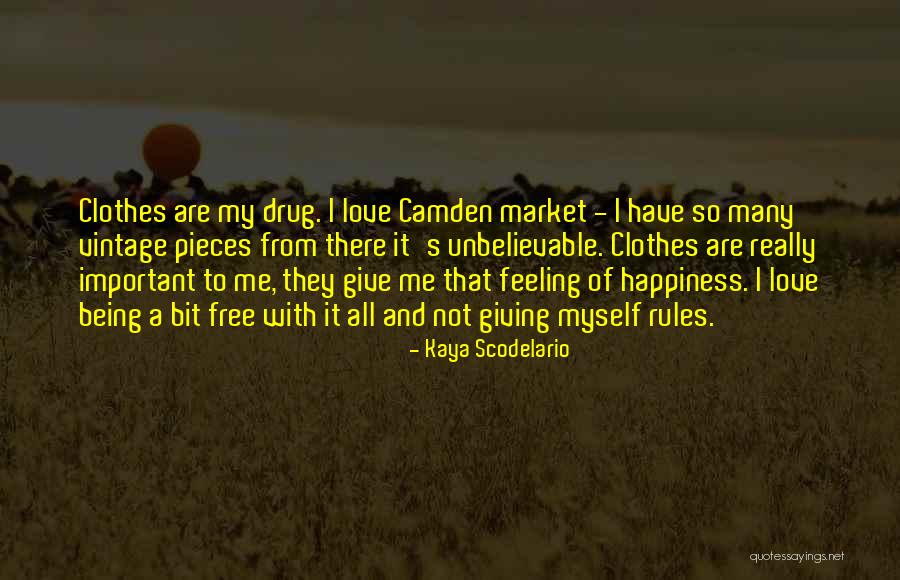 Free From Quotes By Kaya Scodelario