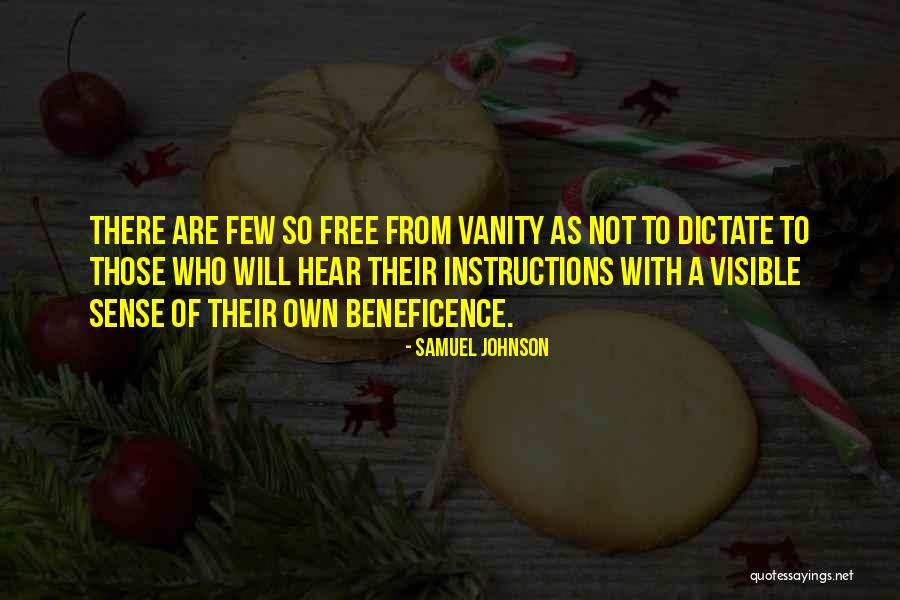 Free From Quotes By Samuel Johnson